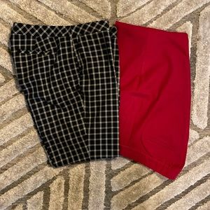 Two (2) J.Jill premium bi-stretch ankle pants